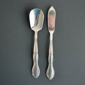 Lifetime Cutlery Stainless Steel Korea Sugar Spoon Butter Knife Vintage Set